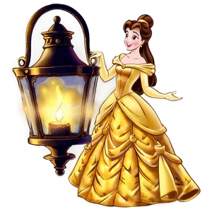 Belle And Lumiere Png 12 PNG Image