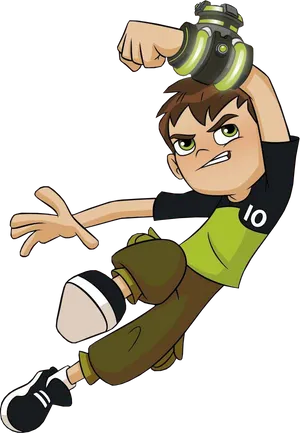 Ben10 Activating Omnitrix PNG Image