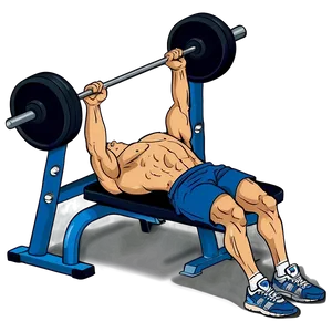 Bench Press Strength Training Png Rtq PNG Image