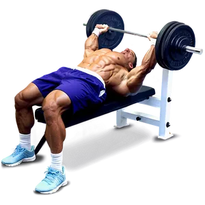 Bench Press Workout Png 9 PNG Image