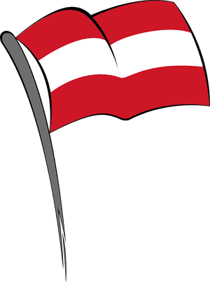 Bendera, Austria, Merah Putih Merah, Bergaris Garis - Austria Flag Clip Art, HD Png Download PNG image with transparent background