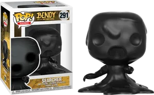 Bendyandthe Ink Machine Searcher Funko Pop PNG Image