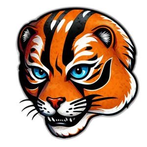 Bengals Mascot Logo Png 58 PNG Image