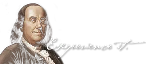 Benjamin Franklin Experience Illustration PNG Image