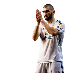 Benzema Captaining Real Madrid Png 87 PNG Image