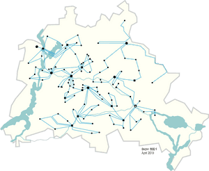 Tempelhof Berlin Map, HD Png Download PNG image with transparent background