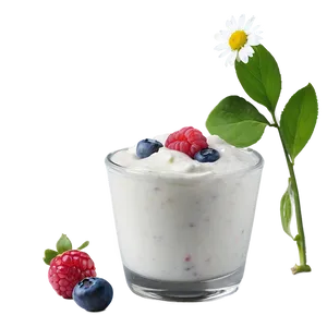 Berries And Yogurt Png 86 PNG Image