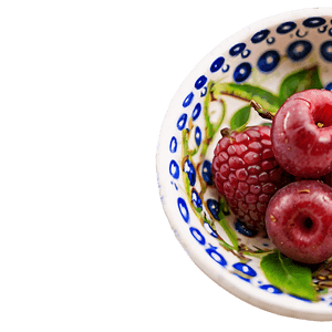 Berries in Bowl PNG 06122024 PNG with transparent background