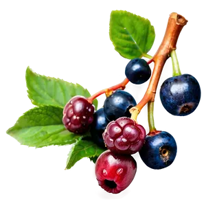 Berries On Pastel Background Png 78 PNG Image