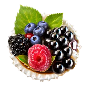 Berries Toppings For Cake Png 06122024 PNG Image
