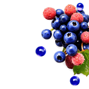 Berries with Dew Drops PNG 06122024 PNG with transparent background