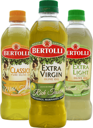 3 Varieties Of Bertolli Olive Oil, HD Png Download PNG with transparent background