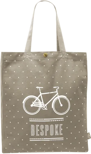 Bespoke Bicycle Tote Bag PNG Image