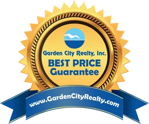 Best Price Guarantee Seal Garden City Realty PNG Image