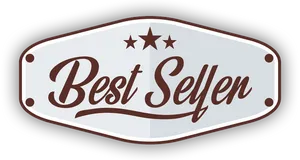 Best Seller Badge Graphic PNG Image