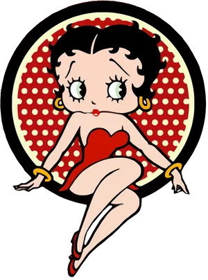 Betty Boop Classic Pose PNG Image