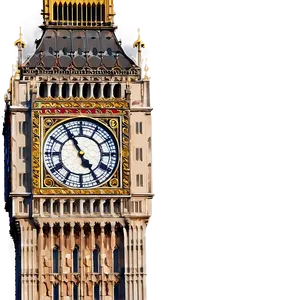 Big Ben And Blue Sky Png 06112024 PNG Image