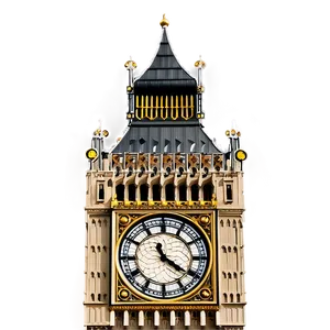 Big Ben Close-up Png Fxb11 PNG Image