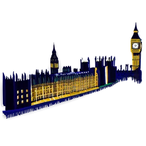 Big Ben Evening Skyline Png Oac89 PNG Image