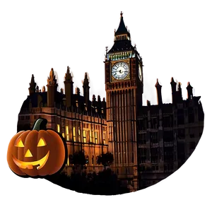 Big Ben Halloween Theme Png Iex PNG Image