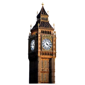 Big Ben Lit Up At Night Png 52 PNG Image