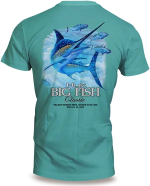 Big Fish Classic Tournament T Shirt2019 PNG Image