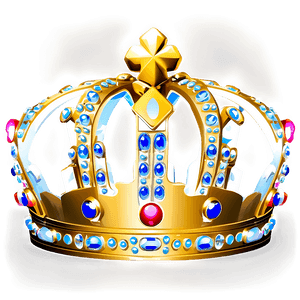 Big Golden Crown PNG yxu23 PNG
