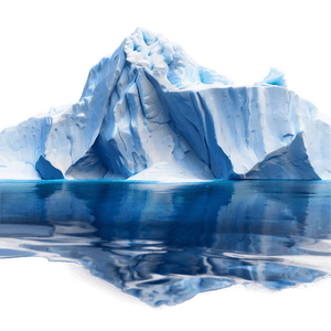 Big Iceberg Ocean View PNG 62 PNG with transparent background