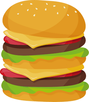 Burger Clipart Burger Mcdonalds - Big Mac Clipart, HD Png Download PNG