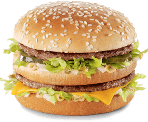 Transparent Hamburger - Mcdonald's Big Mac Png, Png Download PNG