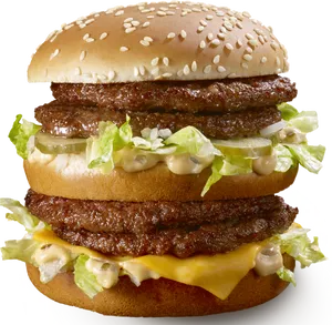 Big Mac Classic Burger PNG Image