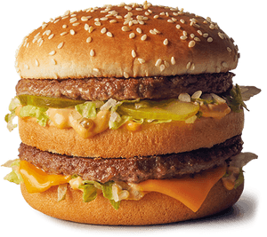 Big Mac Mcdonalds Burger, HD Png Download PNG
