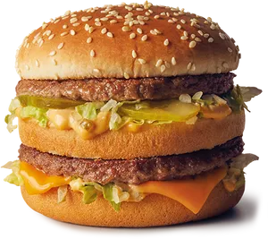 Big Mac Classic Burger PNG Image