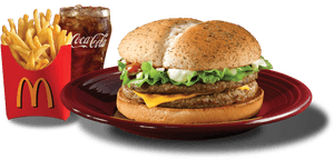 Fast Food Transparent Image - 4 Köfteli Big Mac, HD Png Download PNG