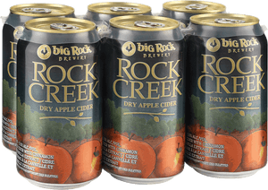 Big Rock Brewery Rock Creek Cider Cans PNG image with transparent background