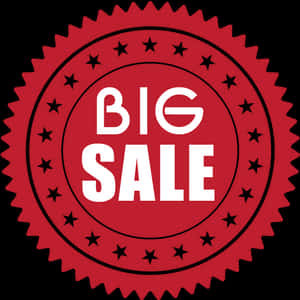 Big Sale Red Seal PNG with transparent background