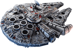 Biggest Lego Set Millennium Falcon, HD Png Download PNG image with transparent background