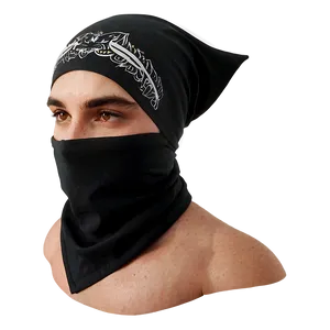 Biker Black Bandana Png Uem PNG Image