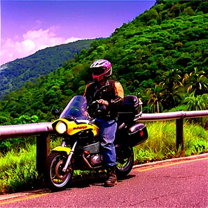 Biker Scenic Overlook Png 06252024 PNG Image