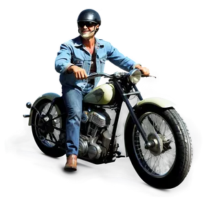 Biker Vintage Poster Png Hya72 PNG Image