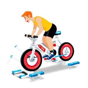 Biking Workout Session Png Xhg1 PNG Image