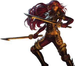 Bilgewater Katarina Skin Png Image - Katarina League Of Legends Png, Transparent Png PNG with transparent background