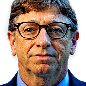 Bill Gates Microsoft Founder PNG vny PNG image with transparent background