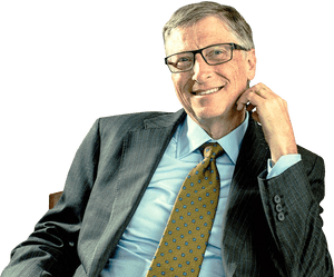 Bill Gates Png Image - Best Motivational Quotes Of Bill Gates For Students, Transparent Png PNG image with transparent background
