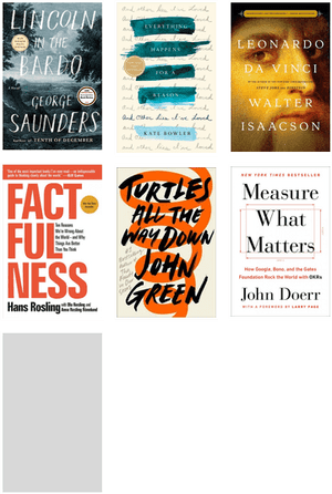 Bill Gates' Summer Reading List 2018 - Turtles All The Way Down By John Green PNG image with transparent background
