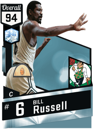 Bill Russell, Dikembe Mutombo, Dennis Rodman, Hakeem - Isaiah Thomas Diamond Card, HD Png Download PNG