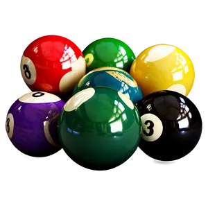 Billiards Ball Cluster Png Lgd77 PNG Image