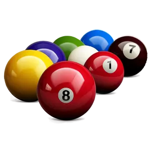 Billiards Balls Set Png 06252024 PNG Image