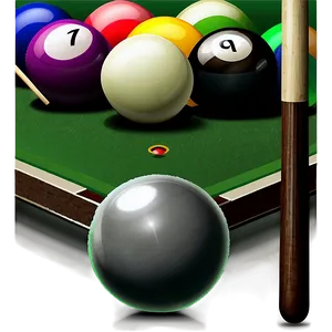 Billiards Game Setup Png Dhw PNG Image