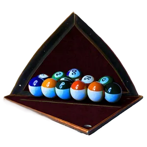 Billiards Rack Triangle Png Swg PNG Image